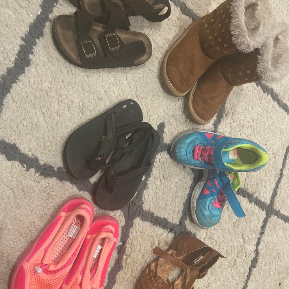 Toddler girl shoe bundle